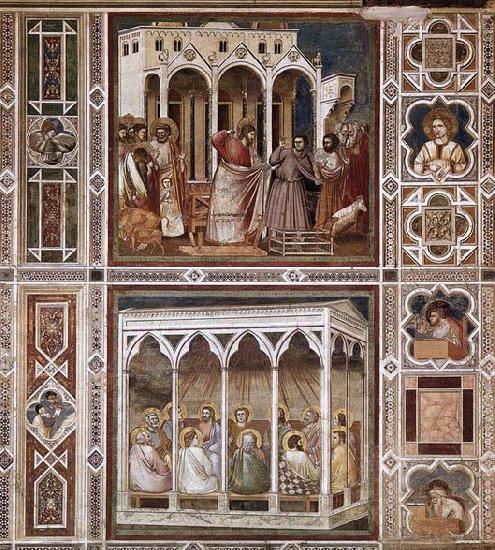 GIOTTO di Bondone Decorative bands France oil painting art